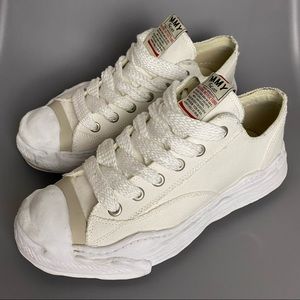 Maison Mihara Yasuhiro Sole Toe Cap Sneakers
